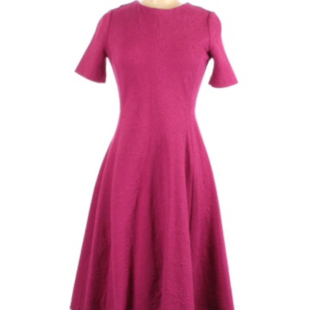 Zara textured midi dress